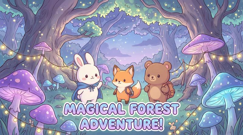 猎奇动漫-魔法森林奇遇记-治愈动漫分享